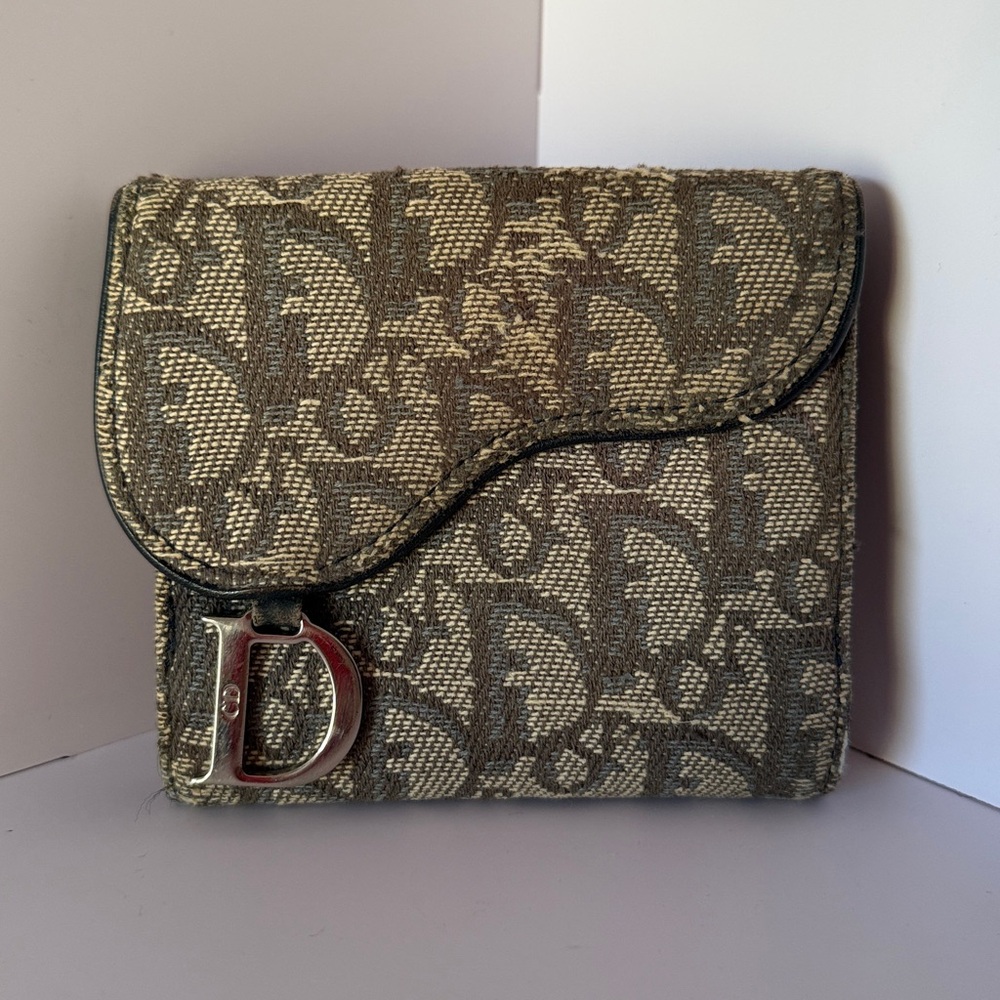 Dior Authentic Monogram Wallet